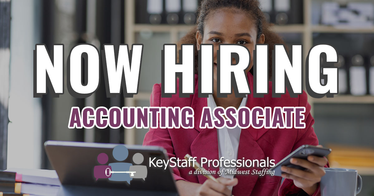 Accounting Associate Keystaff Professionals