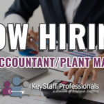 Cost Accountant job opening at Keystaff Professionals